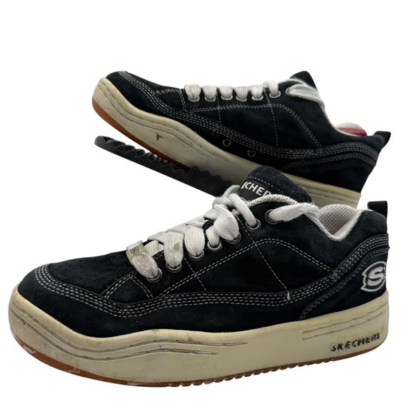 Skechers Klone Cronie Mens 8.5 Suede Shoes Sneakers Vintage...